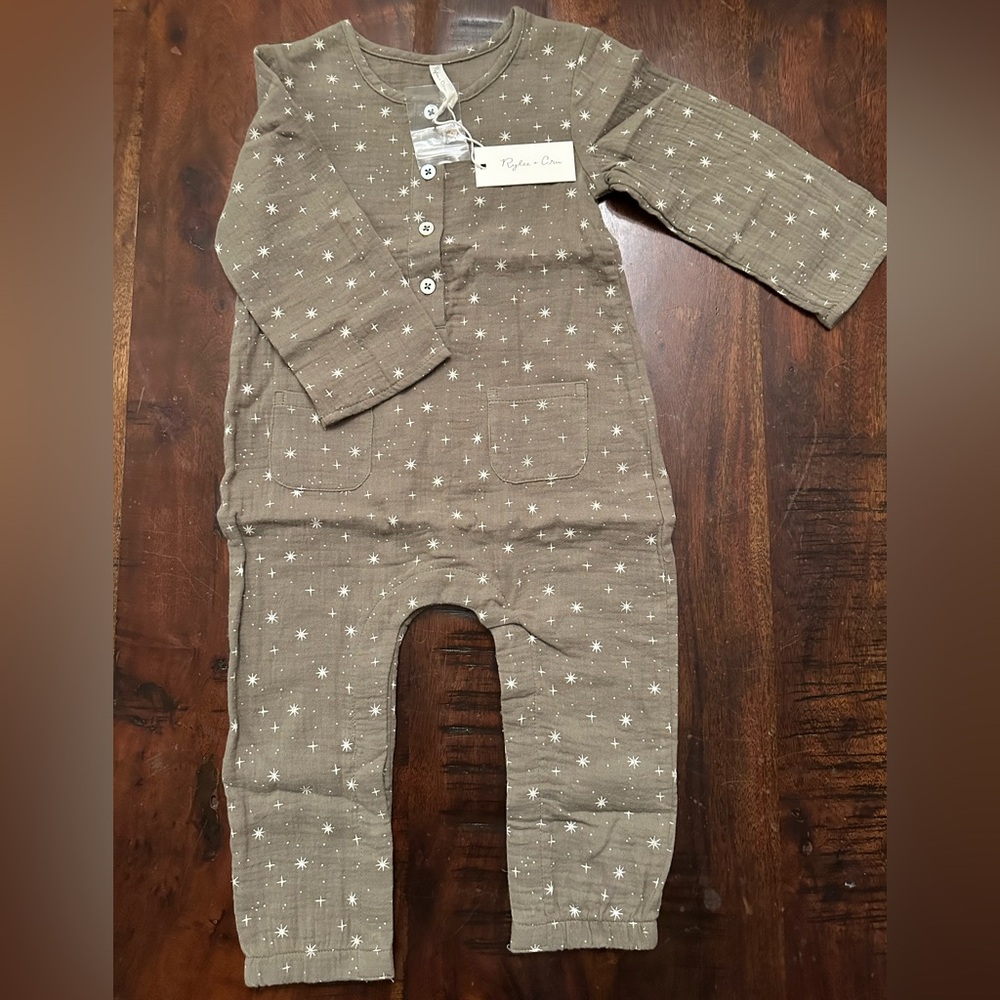 RYLEE + CRU OLLIE JUMPSUIT / STARS 18-24M